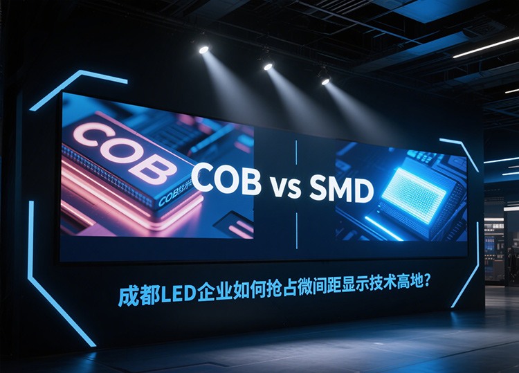 COB vs SMD：成都LED企業(yè)如何搶占微間距顯示技術(shù)高地？